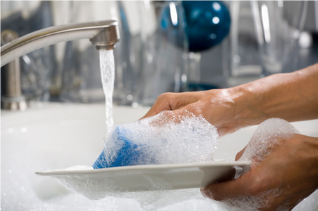 amides used in dish detergent washing dishes